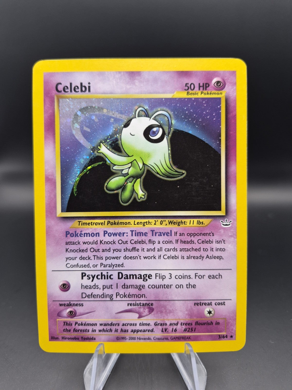 Celebi 3/64 New Revelation Holo Rare Pokemon TCG LP