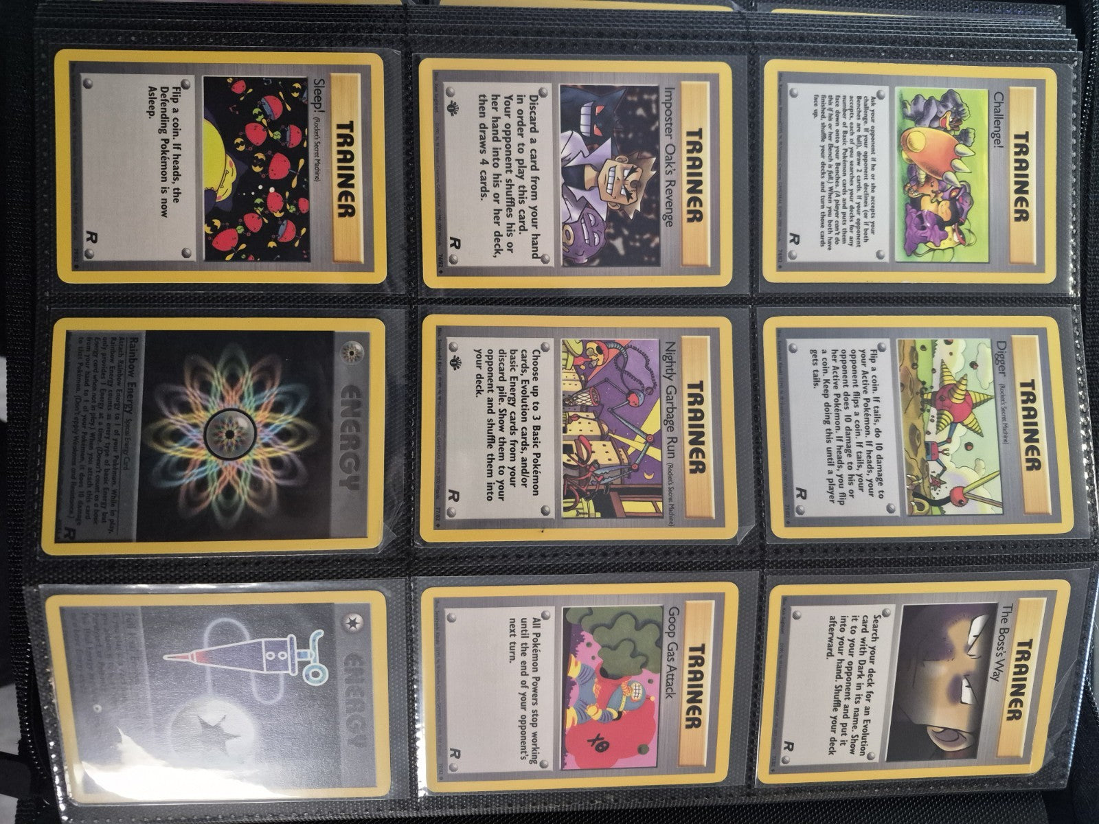 WOTC Pokémon Complete Sets, Base, Jungle, Fossil, Team Rocket HP-LP