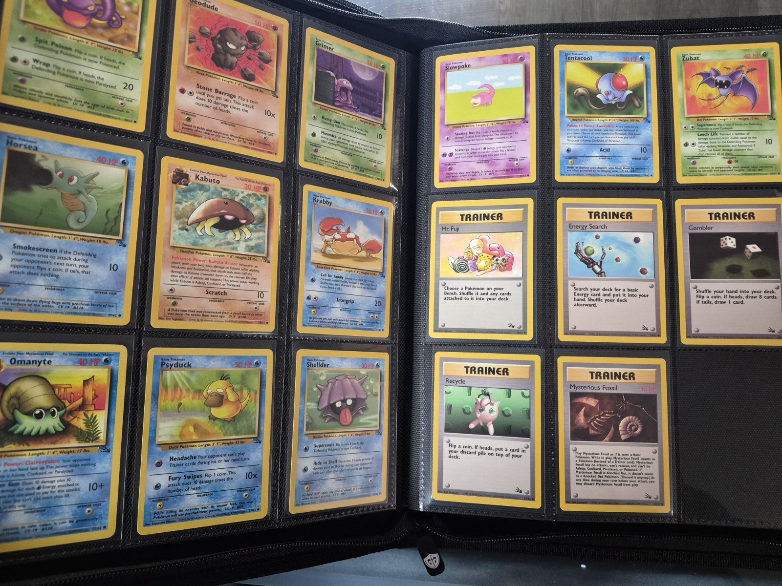 WOTC Pokémon Complete Sets, Base, Jungle, Fossil, Team Rocket HP-LP